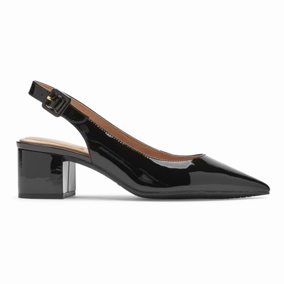 Rockport Total Motion Noelle Slingback Heels Damen Schwarz PNH-502189